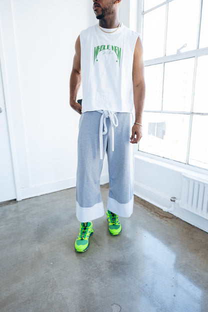 WNV mini graphic tank- green