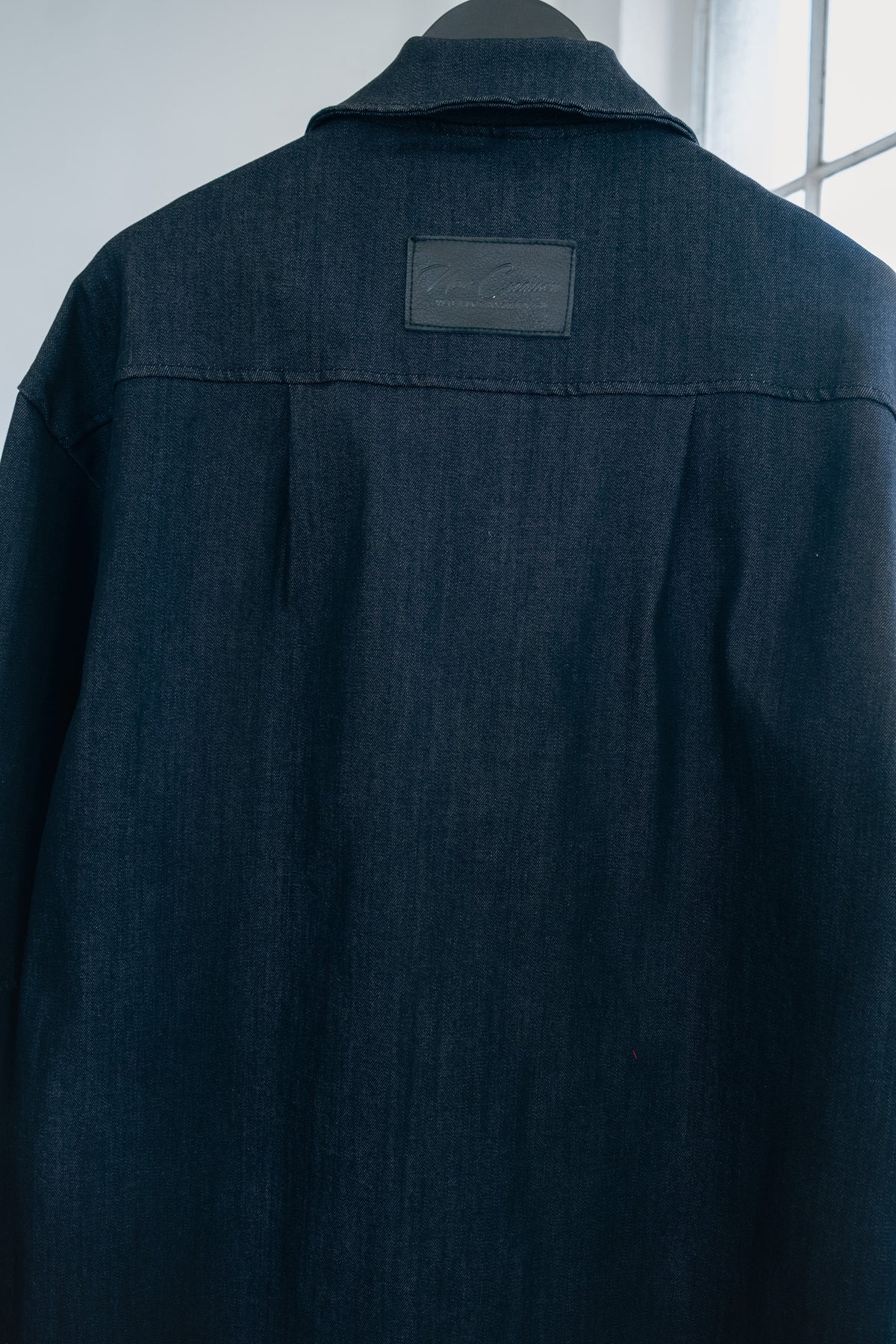 Shacket Button Up- Black Denim