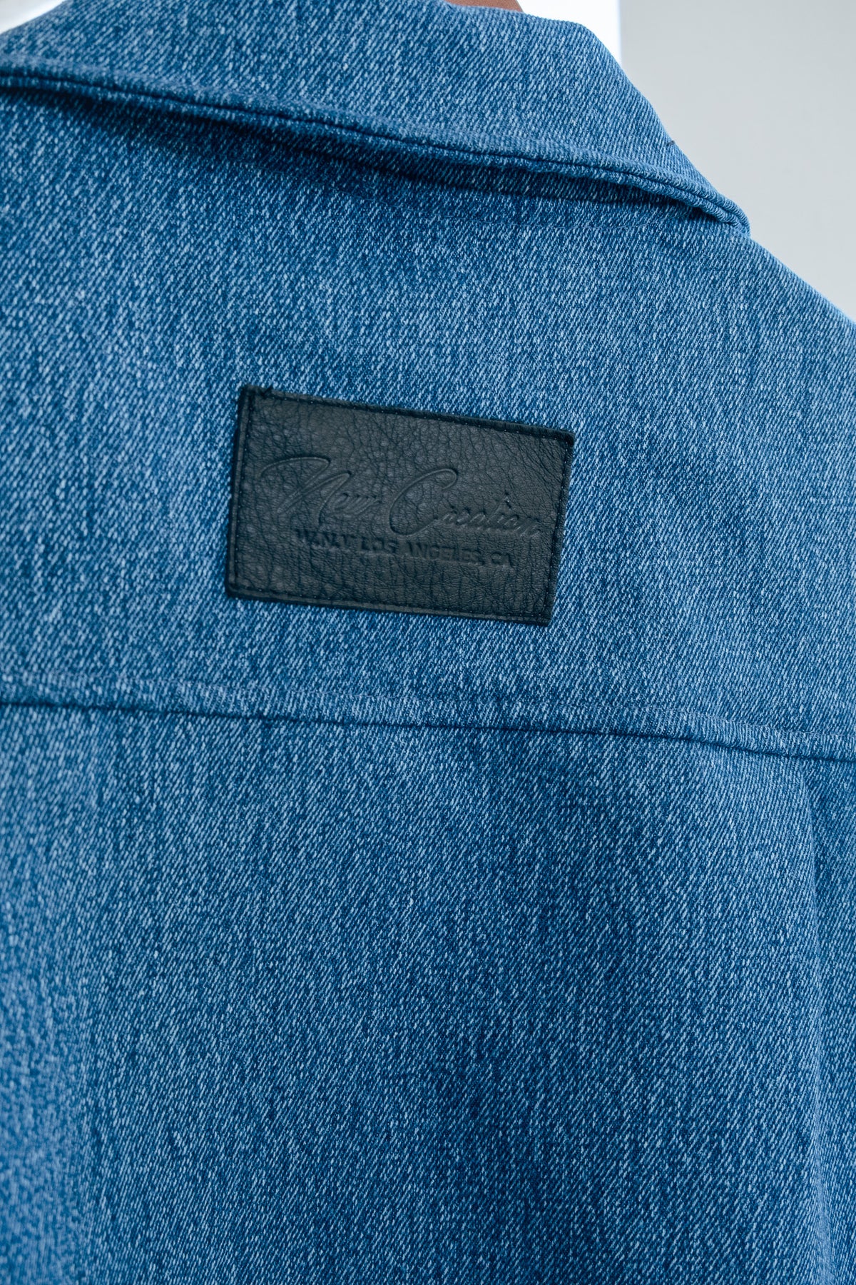 Shacket Button Up- Light Denim