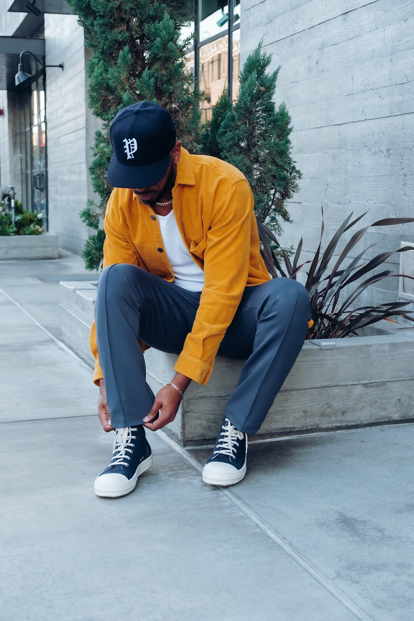 Slim Elevated Jogger - Slate Grey