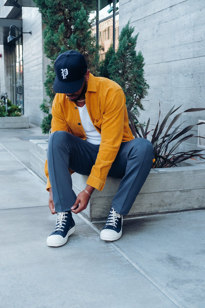 Slim Elevated Jogger - Slate Grey