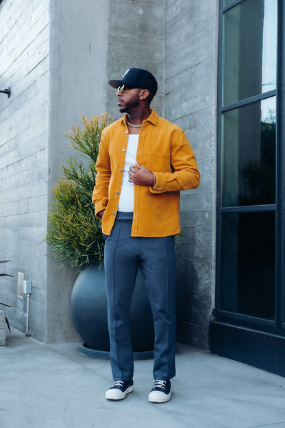 Slim Elevated Jogger - Slate Grey
