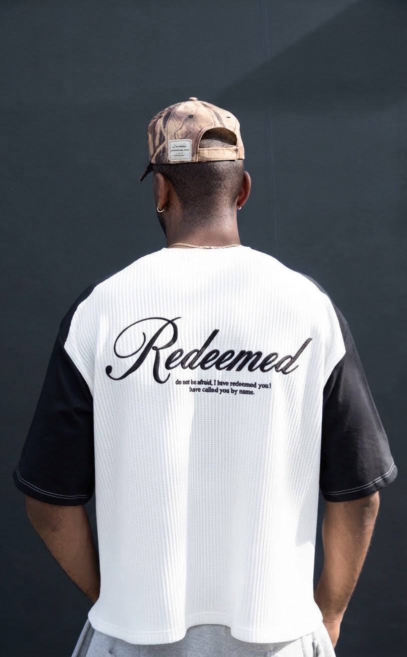Raglan Waffle knit Tee - Multiple Colors