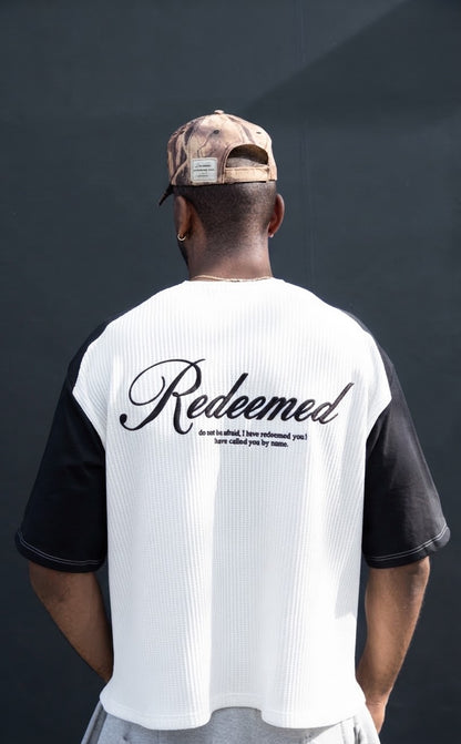 Raglan Waffle knit Tee - Multiple Colors