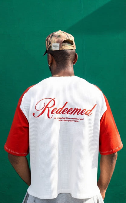 Raglan Waffle knit Tee - Multiple Colors