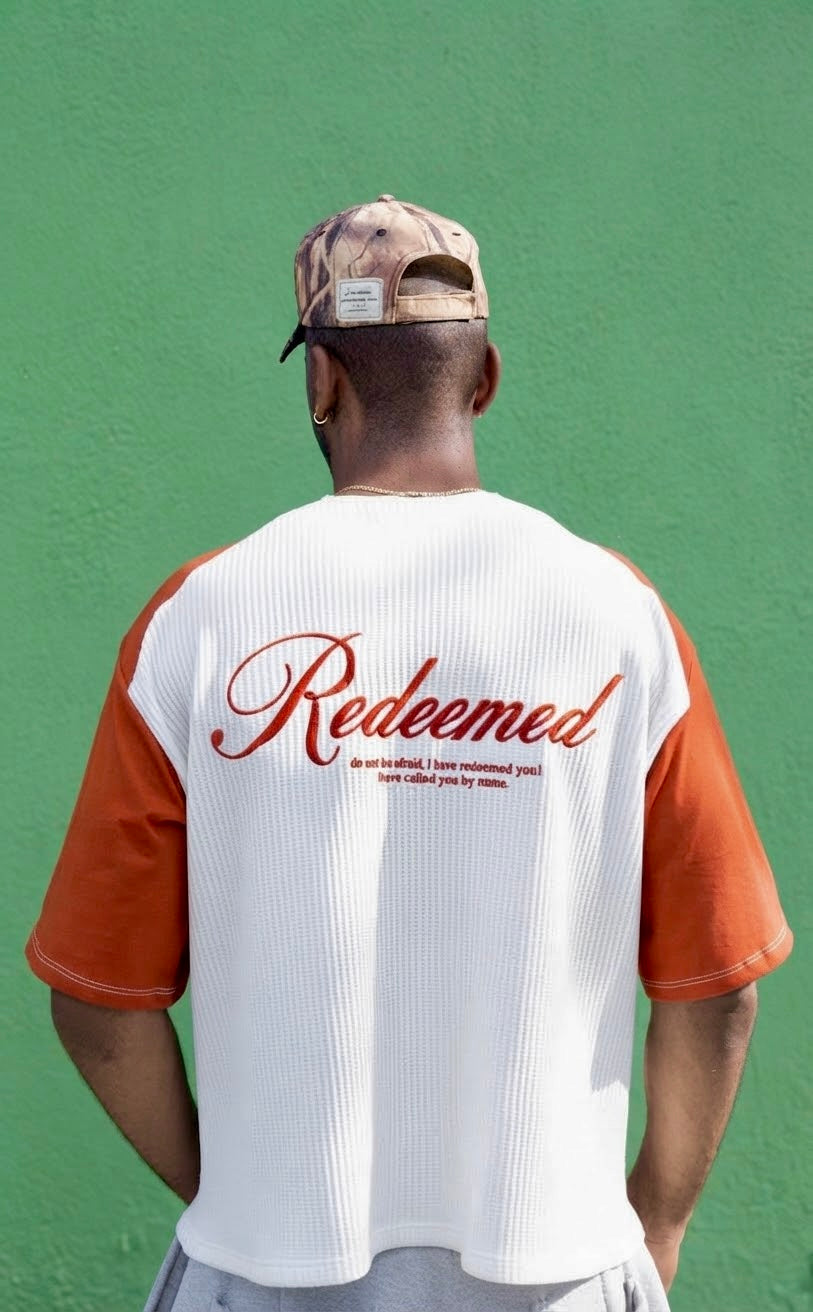Raglan Waffle knit Tee - Multiple Colors