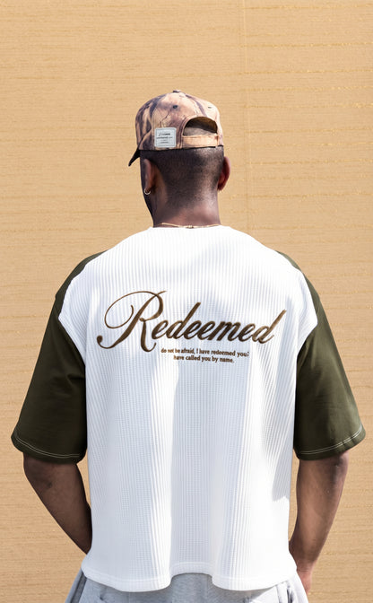 Raglan Waffle knit Tee - Multiple Colors
